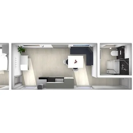 Hébergement de vacances Freiberger Platz 23 Strandmuschel *